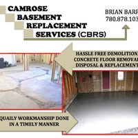 Camrose Basement Replacement Services