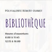Bibliothèque de la Polyvalente Robert-Ouimet